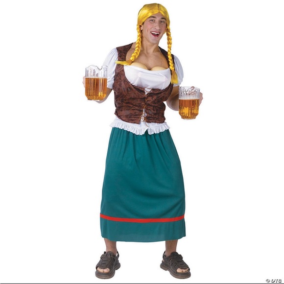 Other - Men’s Beer Girl Costume w/ Beer Tap Breasts!
